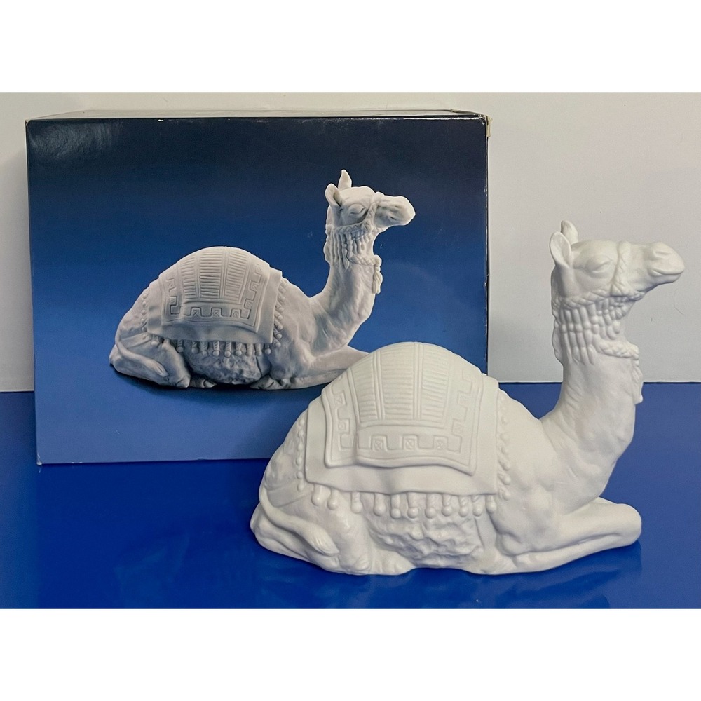 Avon Nativity Figurine THE CAMEL White Porcelain Christmas Decor